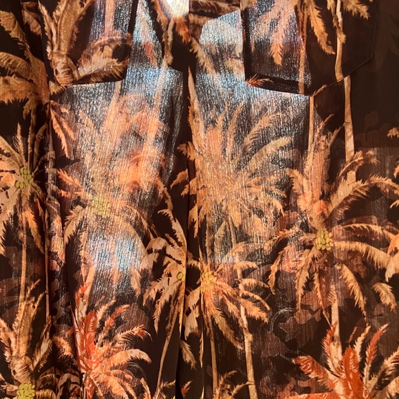 “BN” tropical print wide leg Palazzo pants by Scotch & Soda for spring - Picture 9 of 12